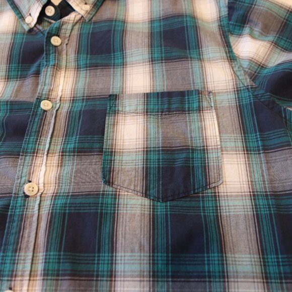 Urban Pipeline Awesome Soft Ultimate Shirt Button Down Plaid 100% Cotton XXL - Picture 5 of 11